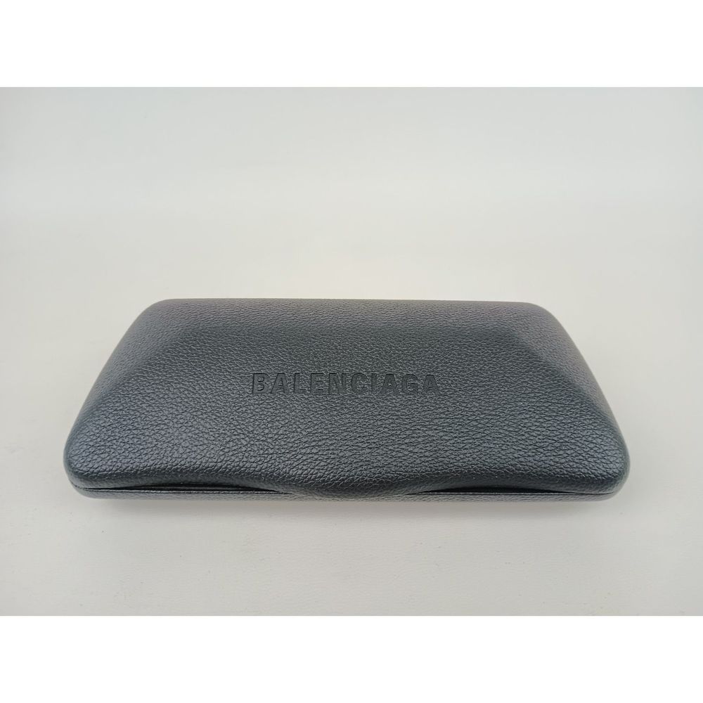 Balenciaga BB0150S 001 Black Grey 58mm Women's Butterfly Logo Sunglasses - Picture 8 of 9